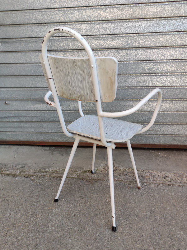 silla metal formica 44-91x55x50 1u